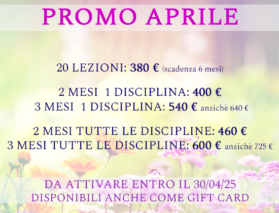 PROMO APRILE 2025